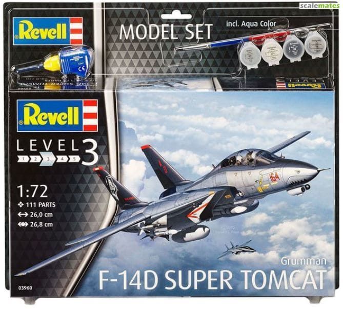 1:72 Grumman F-14D Super Tomcat Model-Set