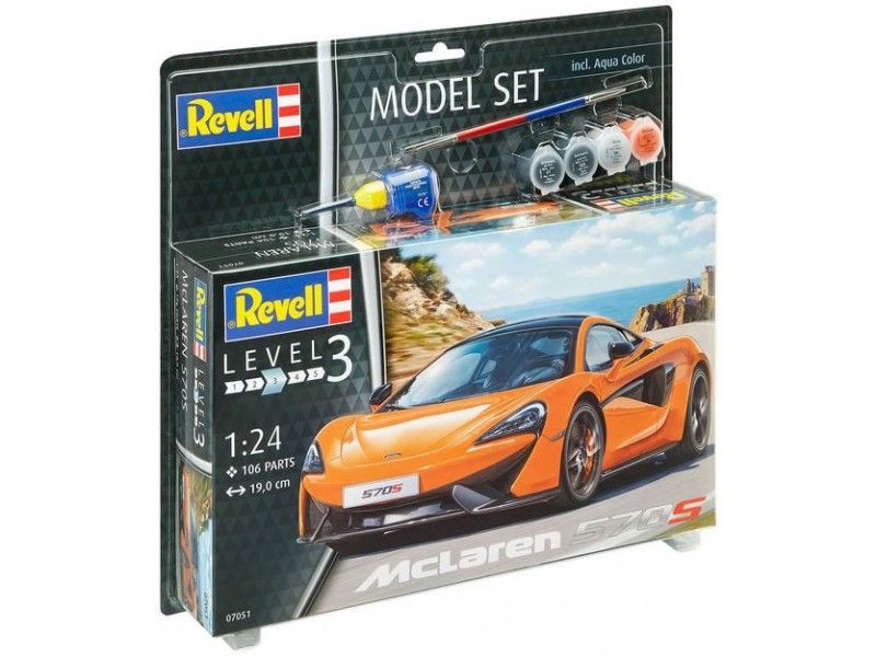 1:24 McLaren 570S Model-Set