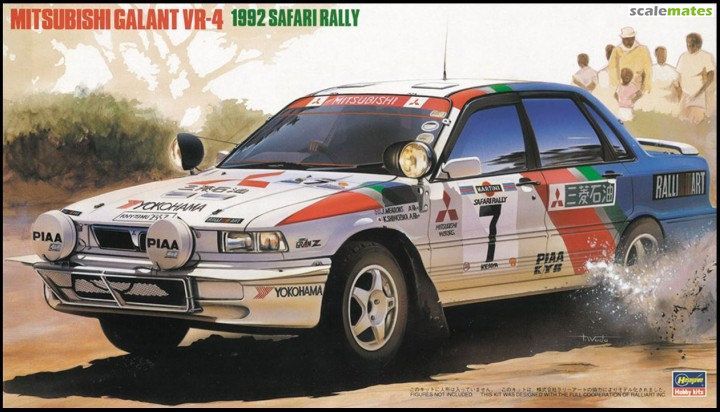1:24 Mitsubishi Galant VR-4 1992 Safari Rally