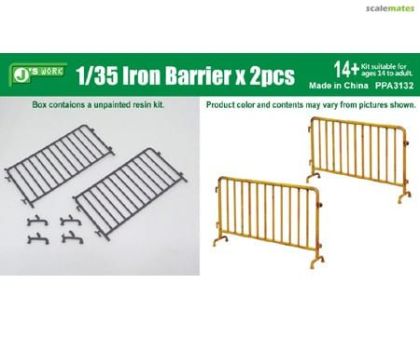 1:35 Iron Barriers (2 Pcs.)