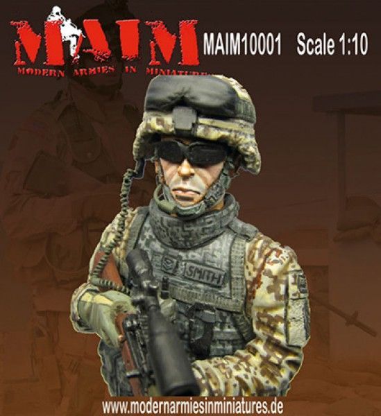 1:10 US Marine in Iraq ~Büste~
