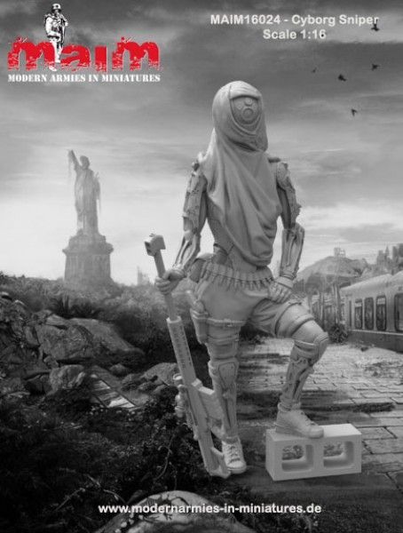 1:16 Cyborg Sniper