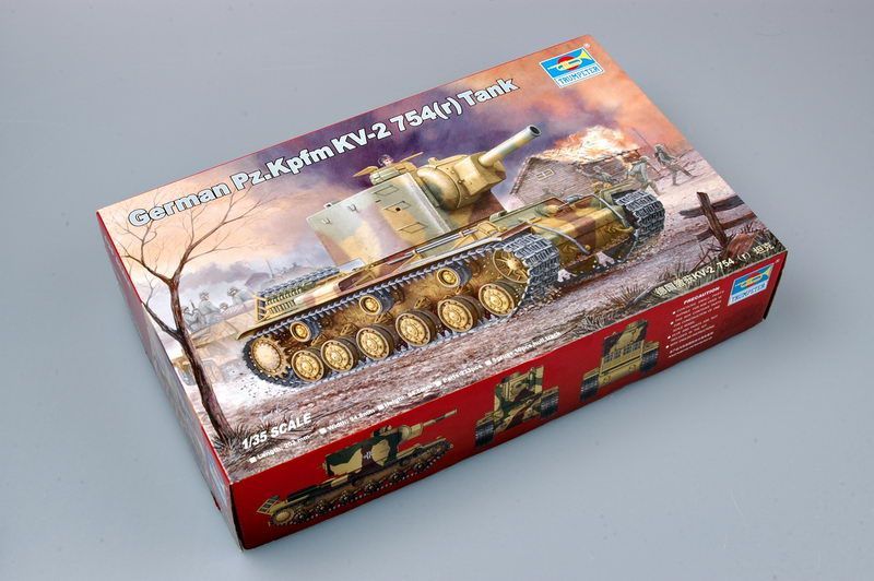 1:35 German Pz.Kpfm KV-2 754(r)