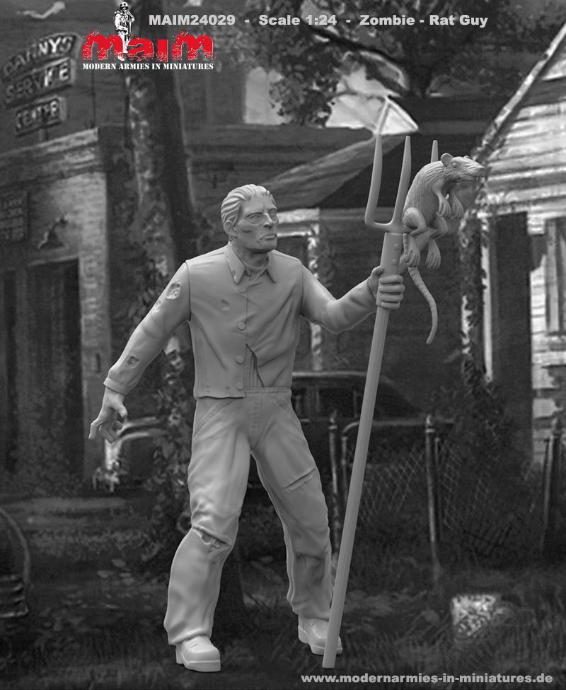 1:24 Zombie - Rat Guy