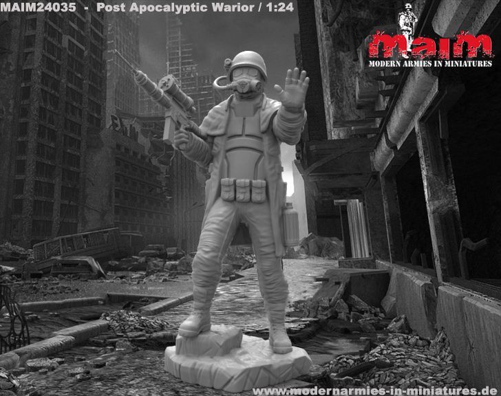 1:24 Post Apocalyptic Warior