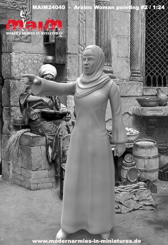 1:24 Arabic Woman pointing #2