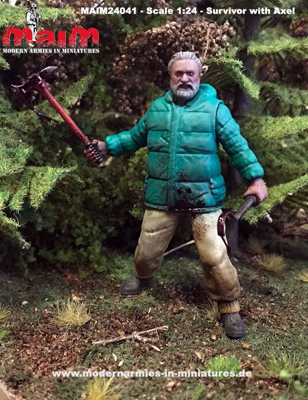 1:24 Survivor with Axe - Zombie Killer