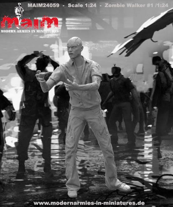 1:24 Zombie - Walker #1