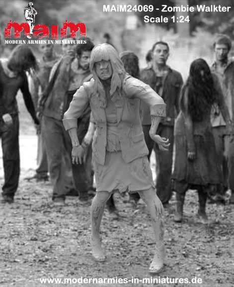 1:24 Zombie - Walker #2