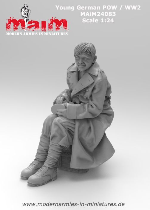 1:24 Young German POW - WWII