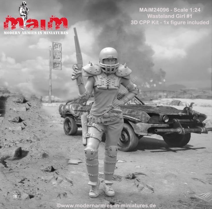 1:24 Wasteland Girl #1