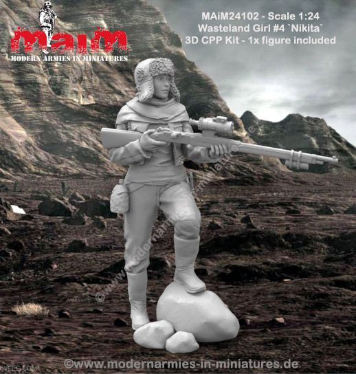 1:24 Wasteland Girl #4 ´Nikita´