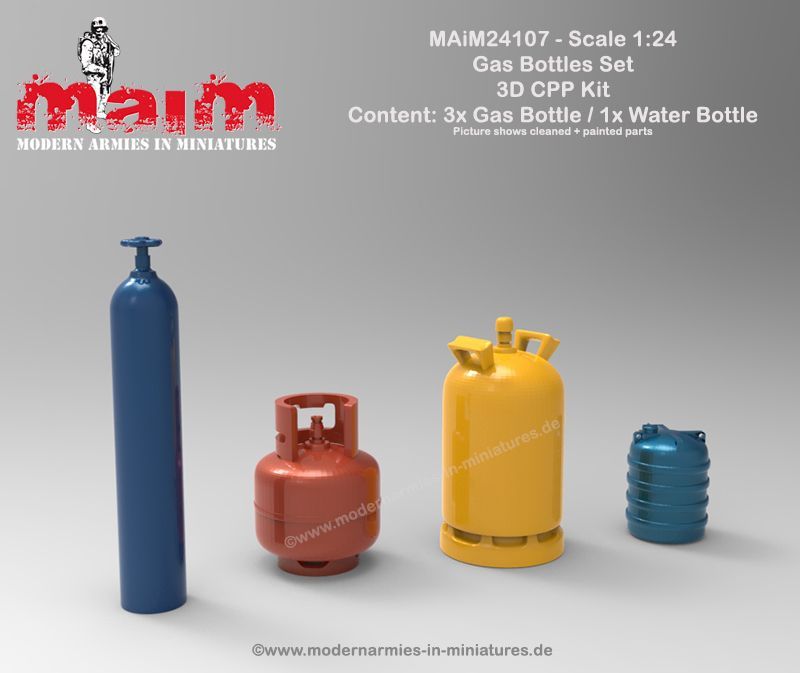 1:24 Gas Bottle Set