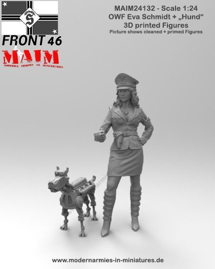 1:24 OWF Eva Schmidt + Wacheinheit ´Hund` - Front46