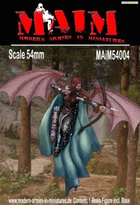 54mm Succubus - winged dead
