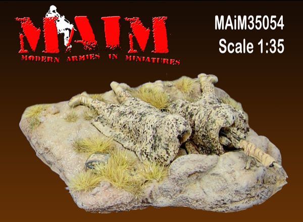 1:35 German modern Sniper Team in Afghanistan