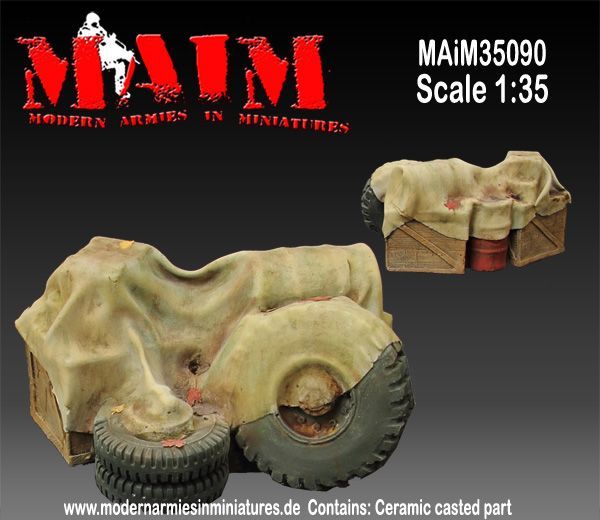 1:35 Covered boxes and wheels