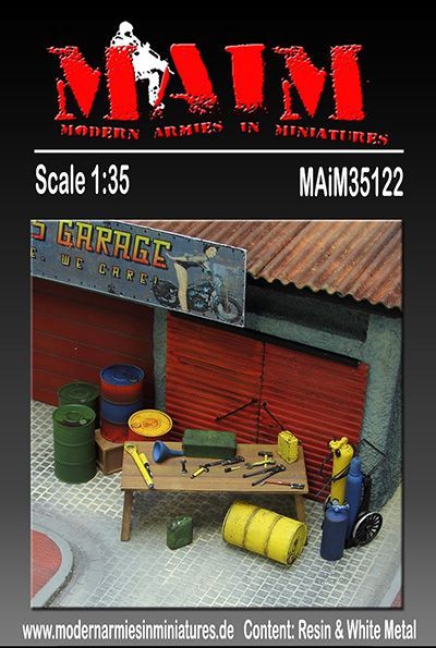 1:35 Workshop - Garage Tools and Acc.