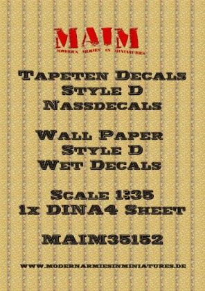 1:35 Tapeten Decals - Style D
