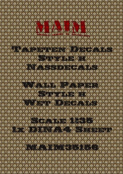 1:35 Tapeten Decals - Style H