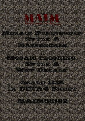 1:35 Mosaik Steinboden - Decals