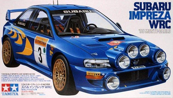 1:24 Subaru Impreza WRC '98 Monte-Carlo
