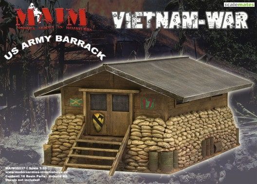 1:35 US Army Barrack Vietnam (limited Edition)