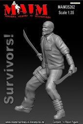 1:35 Survivor with 2x Machete