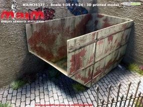 1:35 Industrial Dumpster Container - Bauschuttcontainer
