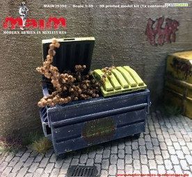 1:35 Garbage Container - Müllcontaine