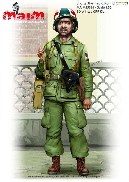 1:35 Shorty; the Medic. Normandy 1944