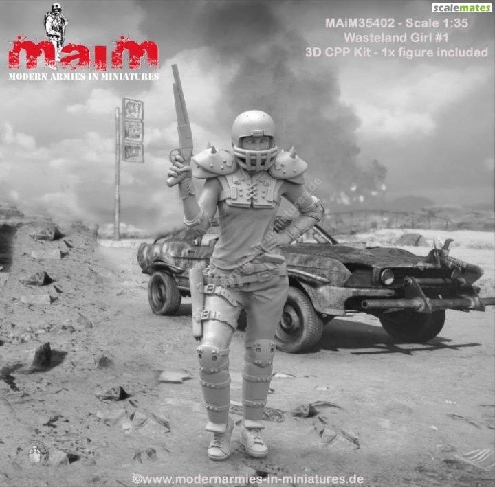 1:35 Wasteland Girl #1