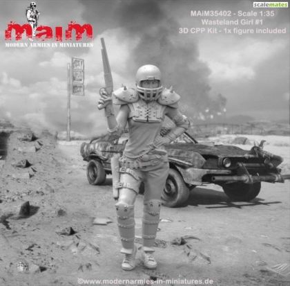 1:35 Wasteland Girl #1