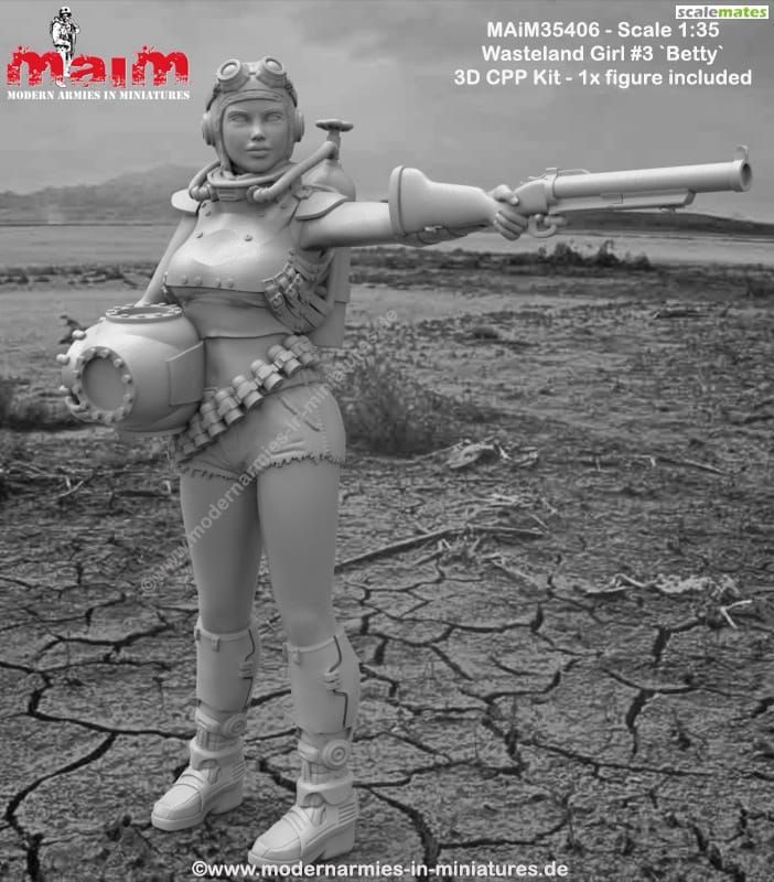 1:35 Wasteland Girl #3 