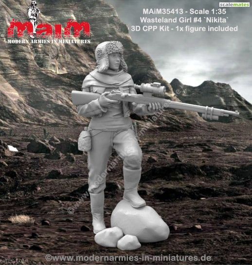 1:35 Wasteland Girl #4 