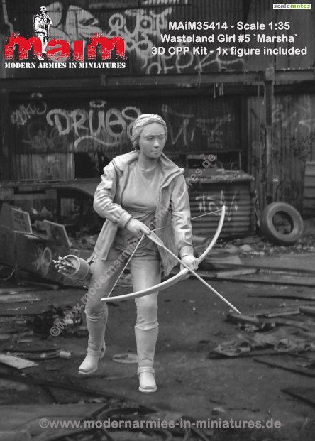 1:35 Wasteland Girl #5 