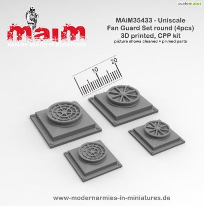 1:35 Fan Guard Set - Round (4 Pcs.)
