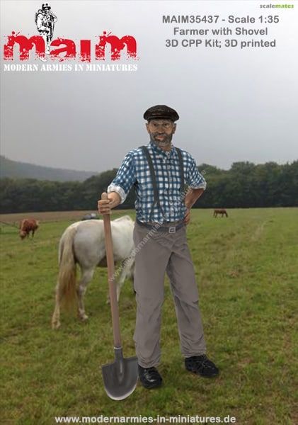 1:35 Farmer with Shovel