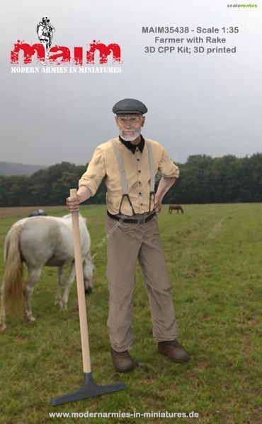 1:35 Farmer with Rake