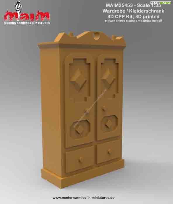 1:35 Wardrobe / Kleiderschrank