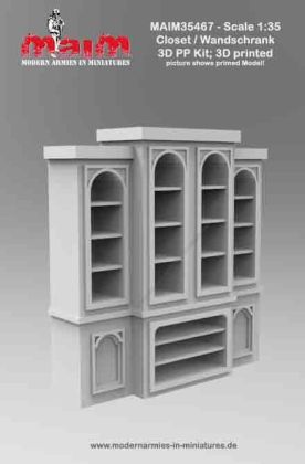 1:35 Wandschrank / closet