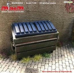 1:48 Garbage Container - Müllcontainer