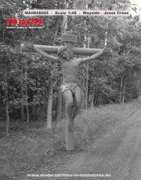 1:48 Wayside - Jesus Cross (52mm height)