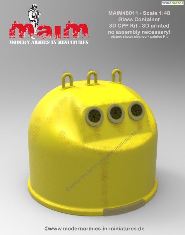 1:48 Glass Recycling Container