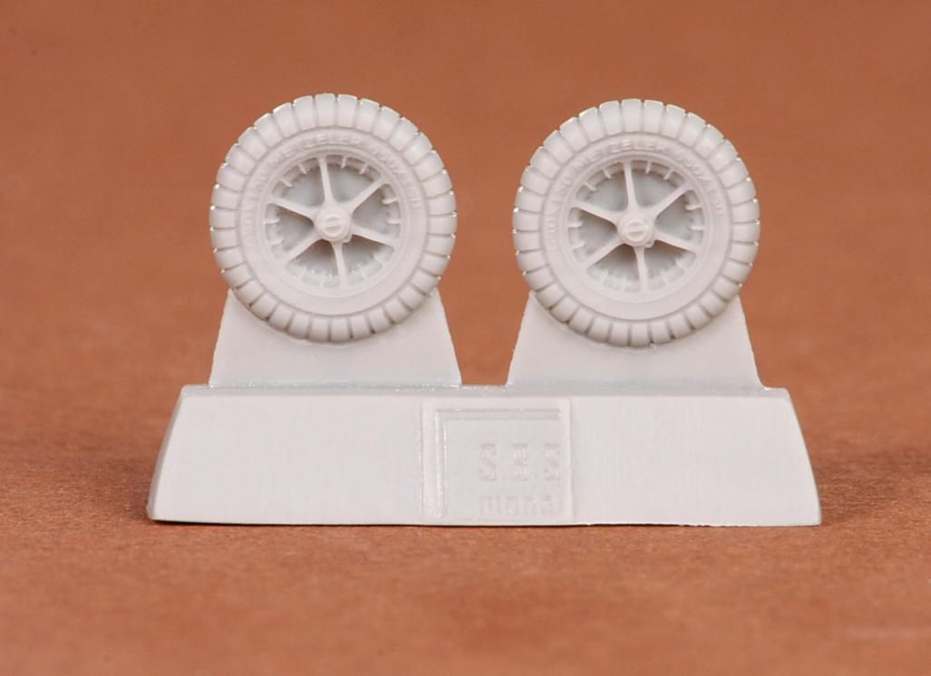 1:72 Messerschmitt Bf-109E wheel set