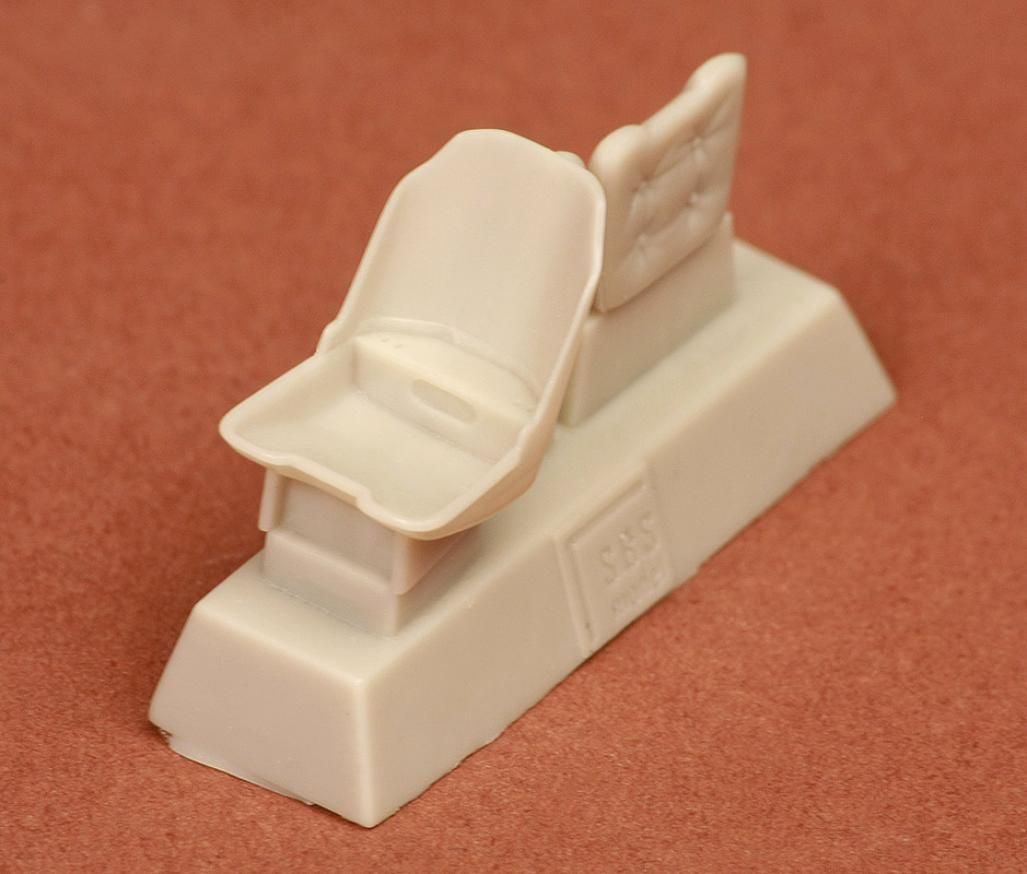 1:48 Focke-Wulf Fw-190 seats without harness (x2)