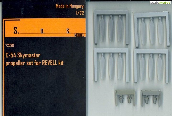 1:72 C-54 Skymaster Propeller Set