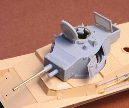 1:35 Toldi II (B40) corrected turret (with metal barrel)