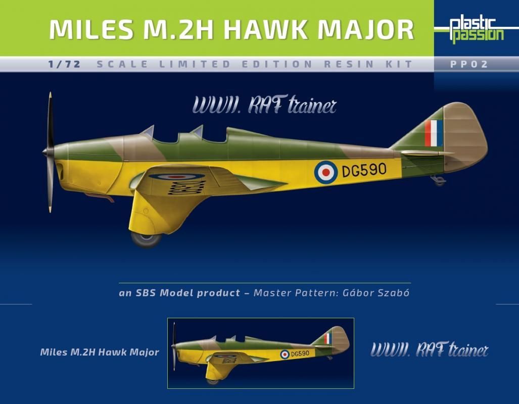 1:72 Miles M.2H Hawk Major 'RAF trainer WW II'