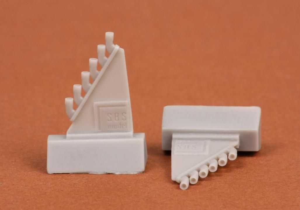 1:72 Spitfire exhaust (round) late types